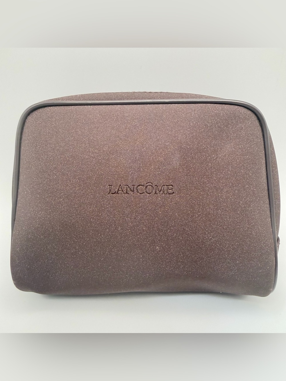 Lancôme Brown Shimmer Toiletry Bag